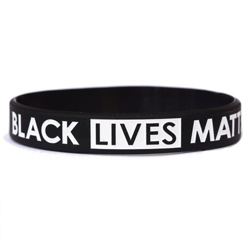 Silicone Hand Black Wrist Strap Cotton Wrist Strap