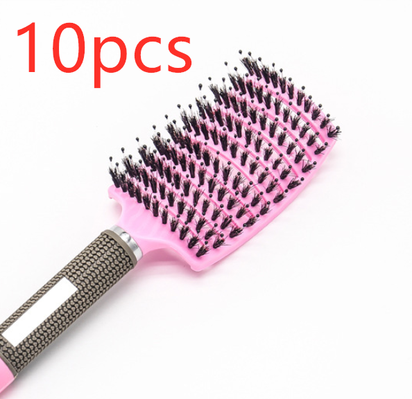 Hairbrush Anti Klit Brushy Haarborstel Women Detangler Hair Brush Bristle Nylon Scalp Massage Teaser Hair Brush Comb