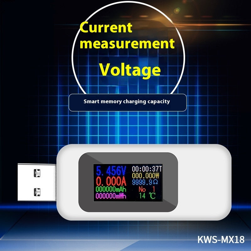 Charger MX18 USB Tester Color Screen Usb Tester