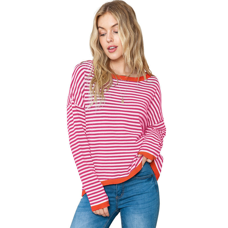 New Pure Cotton Knitted Sweater