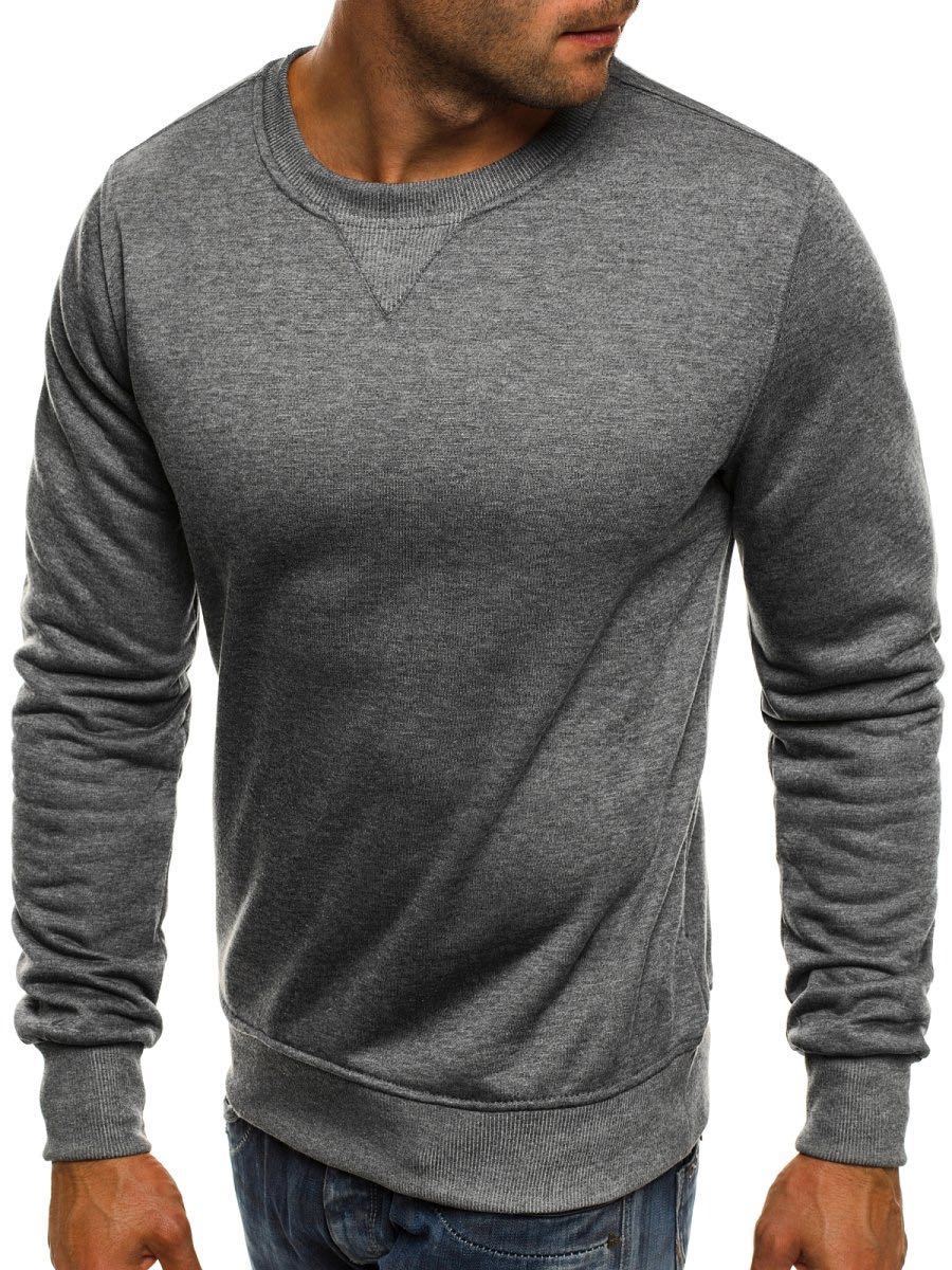 Long sleeve casual loose solid color sweater