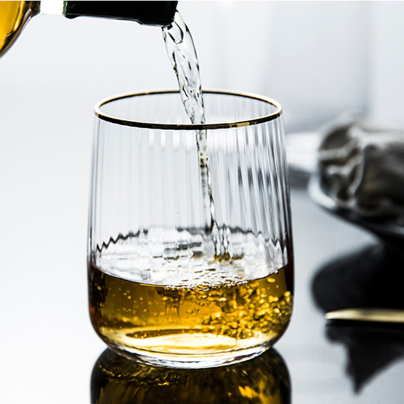 Juice Drinks With Heat-resistant Gilt Edges
