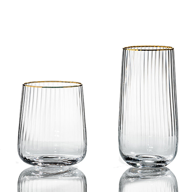 Juice Drinks With Heat-resistant Gilt Edges
