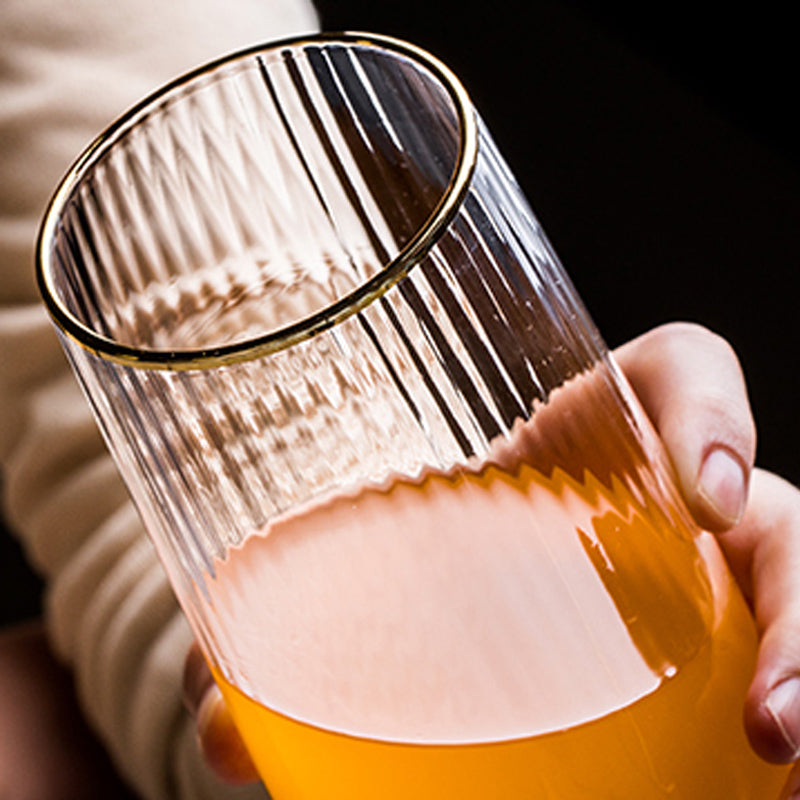 Juice Drinks With Heat-resistant Gilt Edges