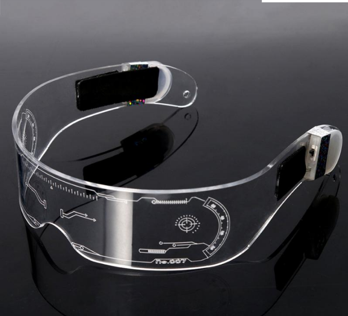 Led Luminous Glasses Luminous Jumping Glasses