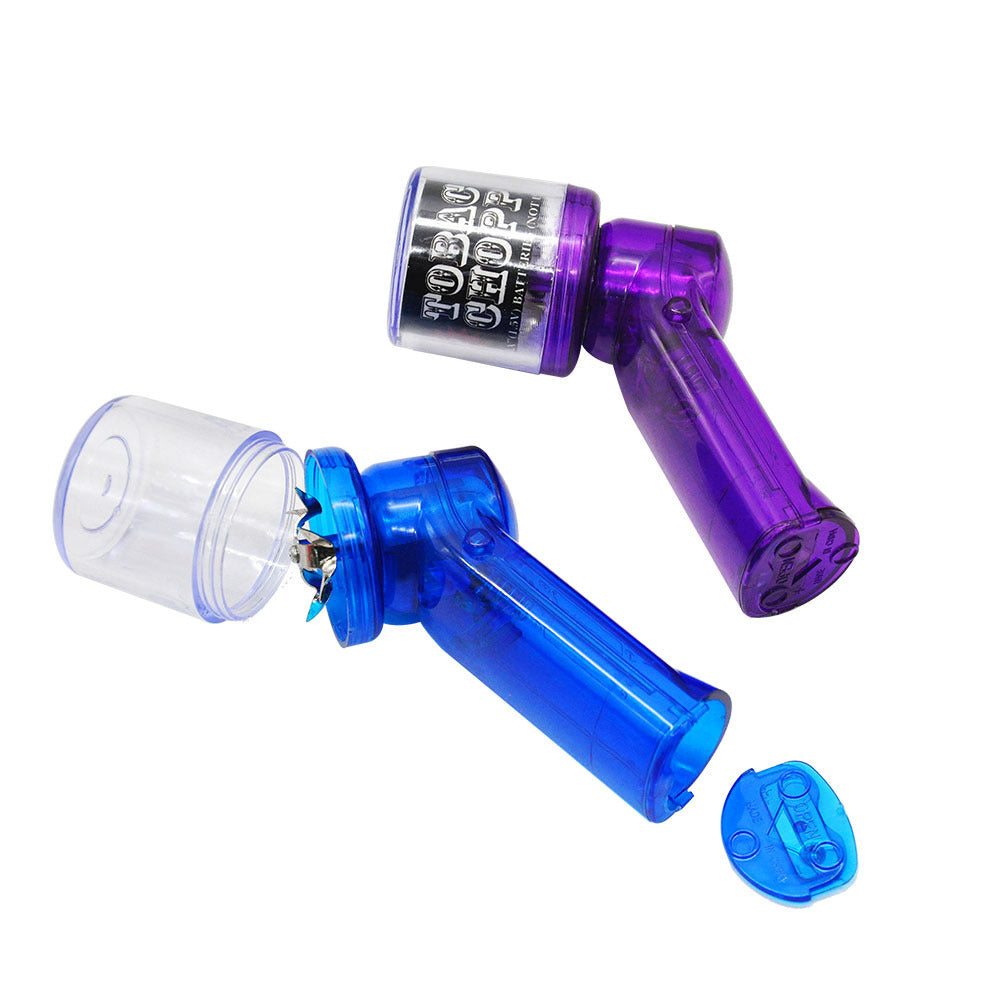 Plastic Electric Cigarette Grinder, Handle Grinder
