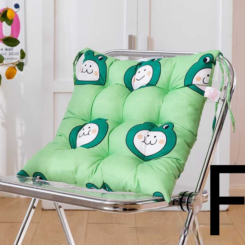 Thickened Printing Sanded Office Chair Cushion