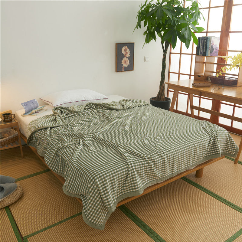 Winter Coral Wool Air Conditioner Nap Blanket Towel