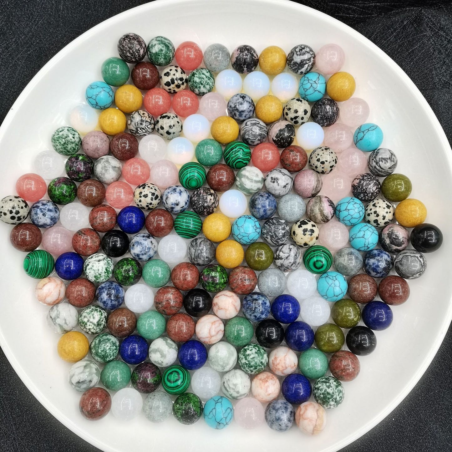Natural Crystal Round Ball Without Holes
