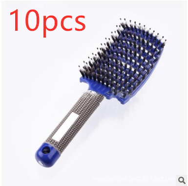 Hairbrush Anti Klit Brushy Haarborstel Women Detangler Hair Brush Bristle Nylon Scalp Massage Teaser Hair Brush Comb