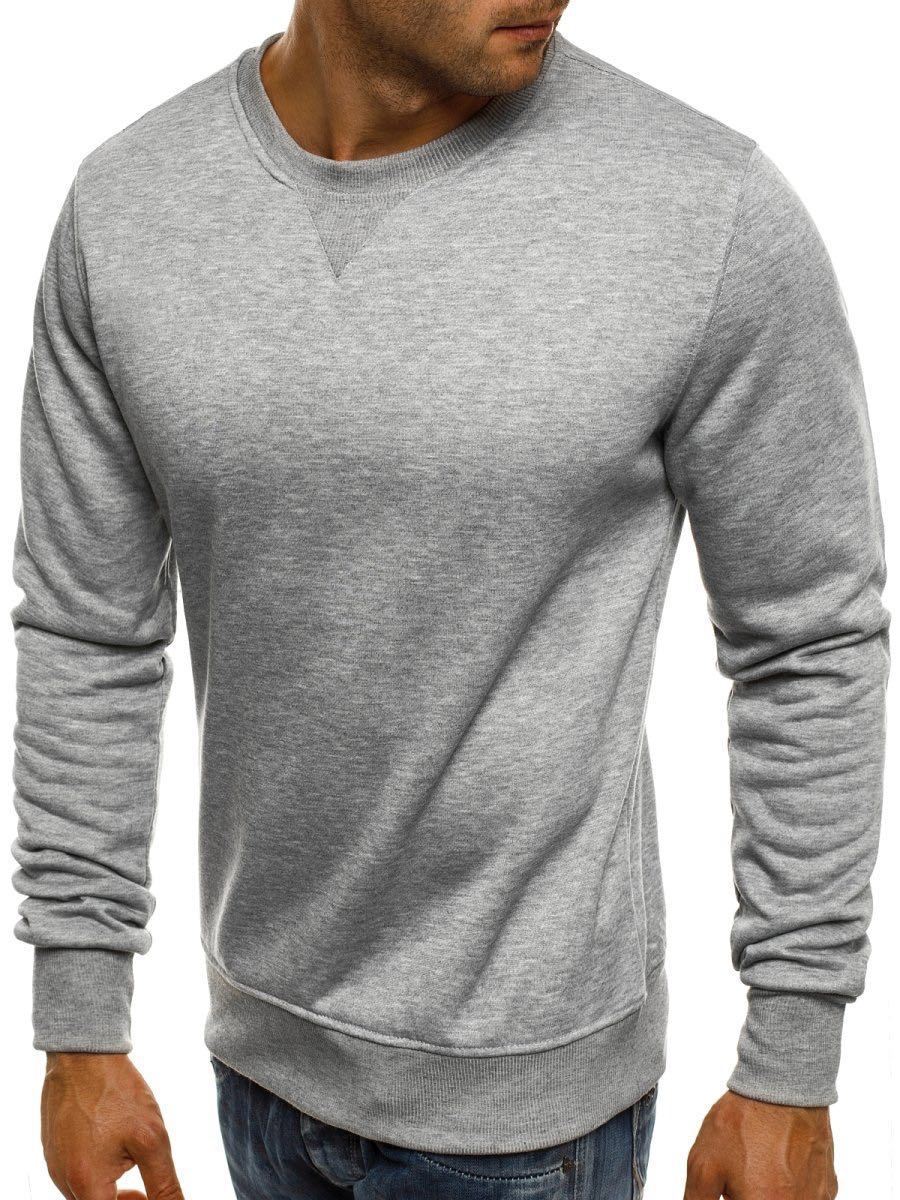 Long sleeve casual loose solid color sweater