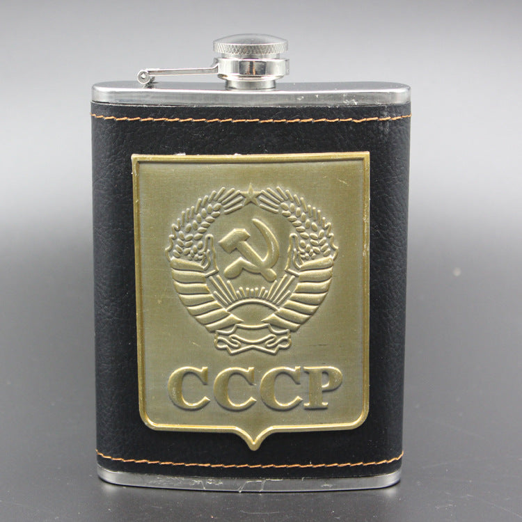 Outdoor wine set Russian spirits liquor bottle