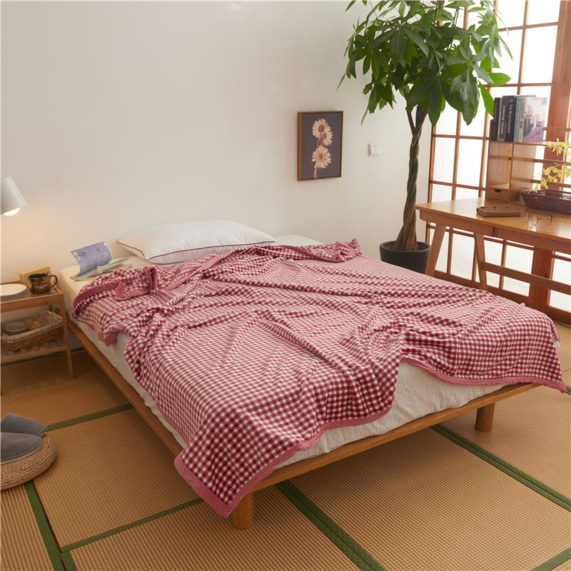 Winter Coral Wool Air Conditioner Nap Blanket Towel