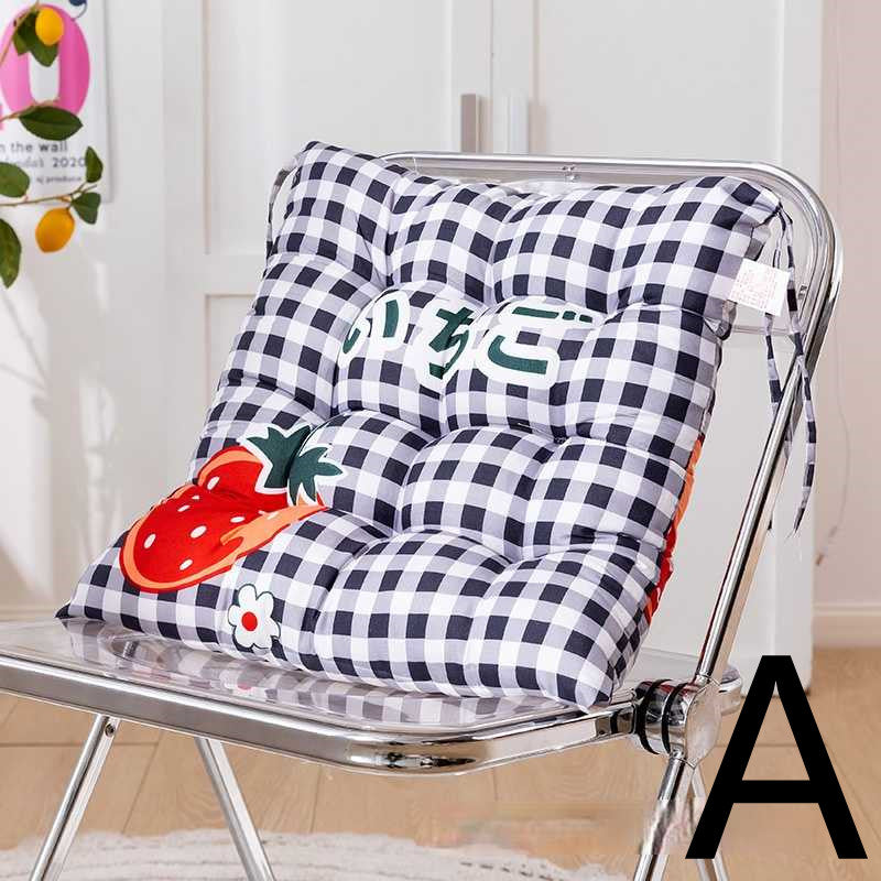 Thickened Printing Sanded Office Chair Cushion