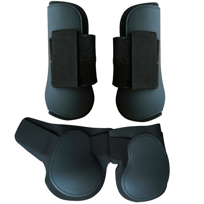 Jumping Obstacle Horse Horse Leggings PU Shell Leg Protector
