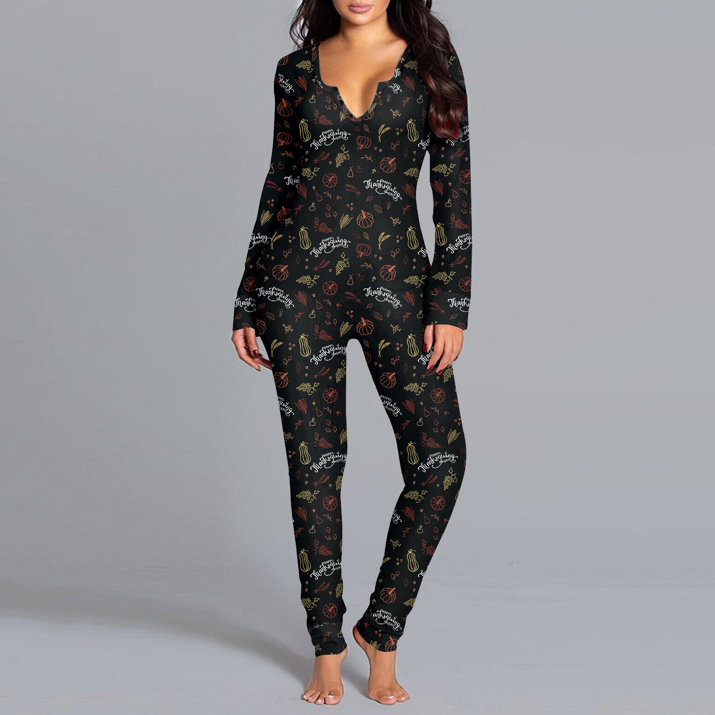 Women's Fashion Casual Digital Printing Jumpsuit
