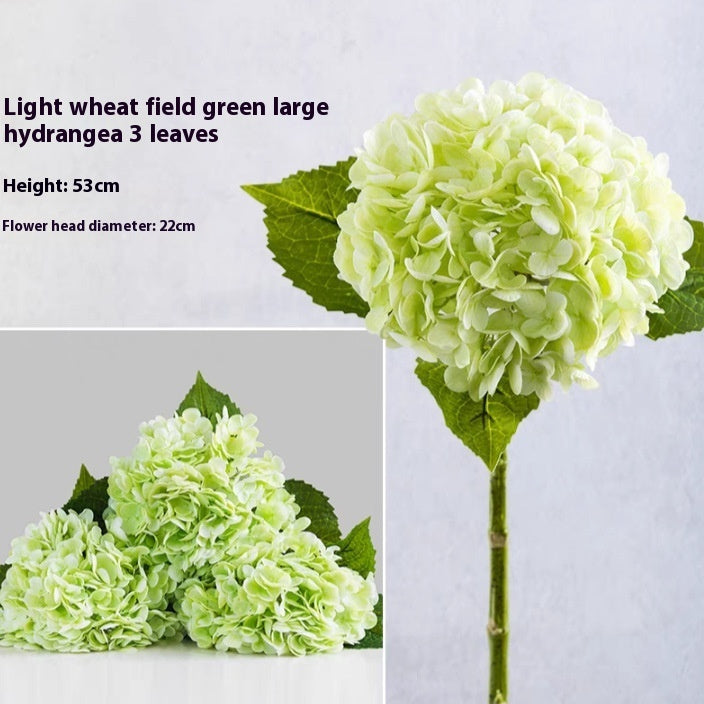 Moisturizing Hydrangea Artificial Flower Bouquet Living Room Decoration Fake Flower
