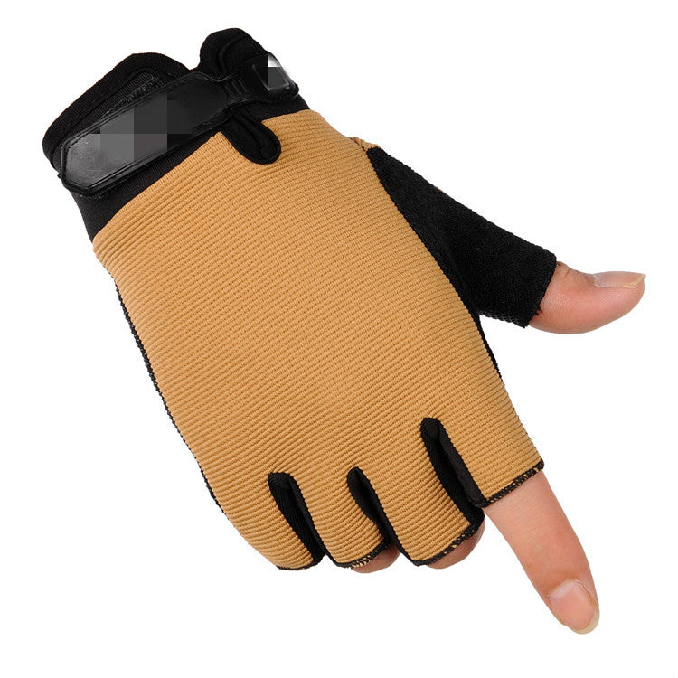 Tactical Half Finger Gloves Army Fan Outdoor