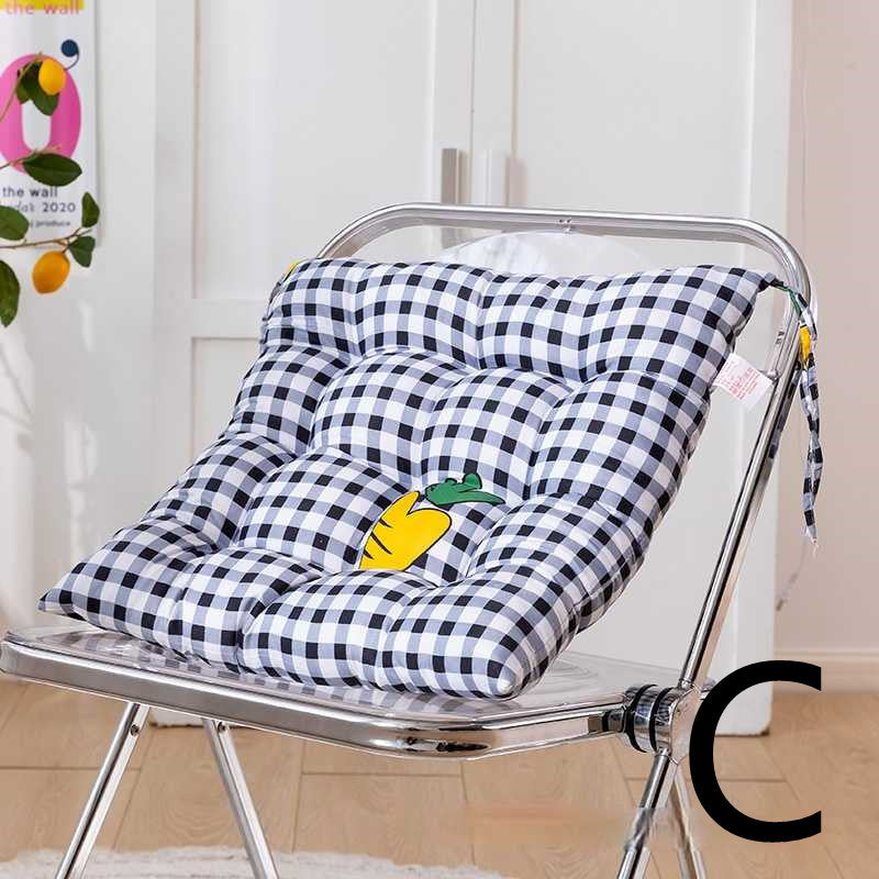 Thickened Printing Sanded Office Chair Cushion