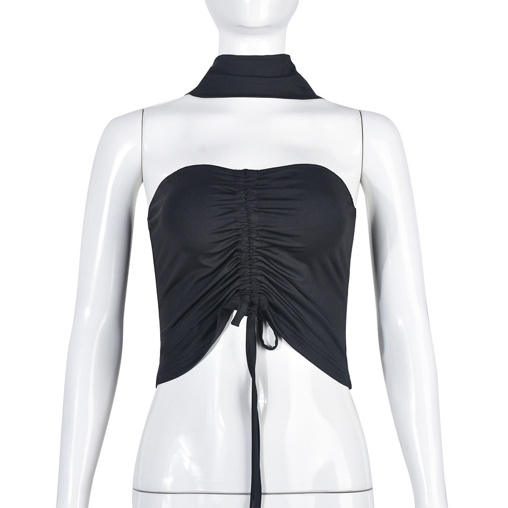 European And American Women's Clothing Slim Fit Top