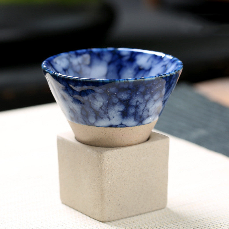 Retro Tea Cup Japanese Coarse Pottery