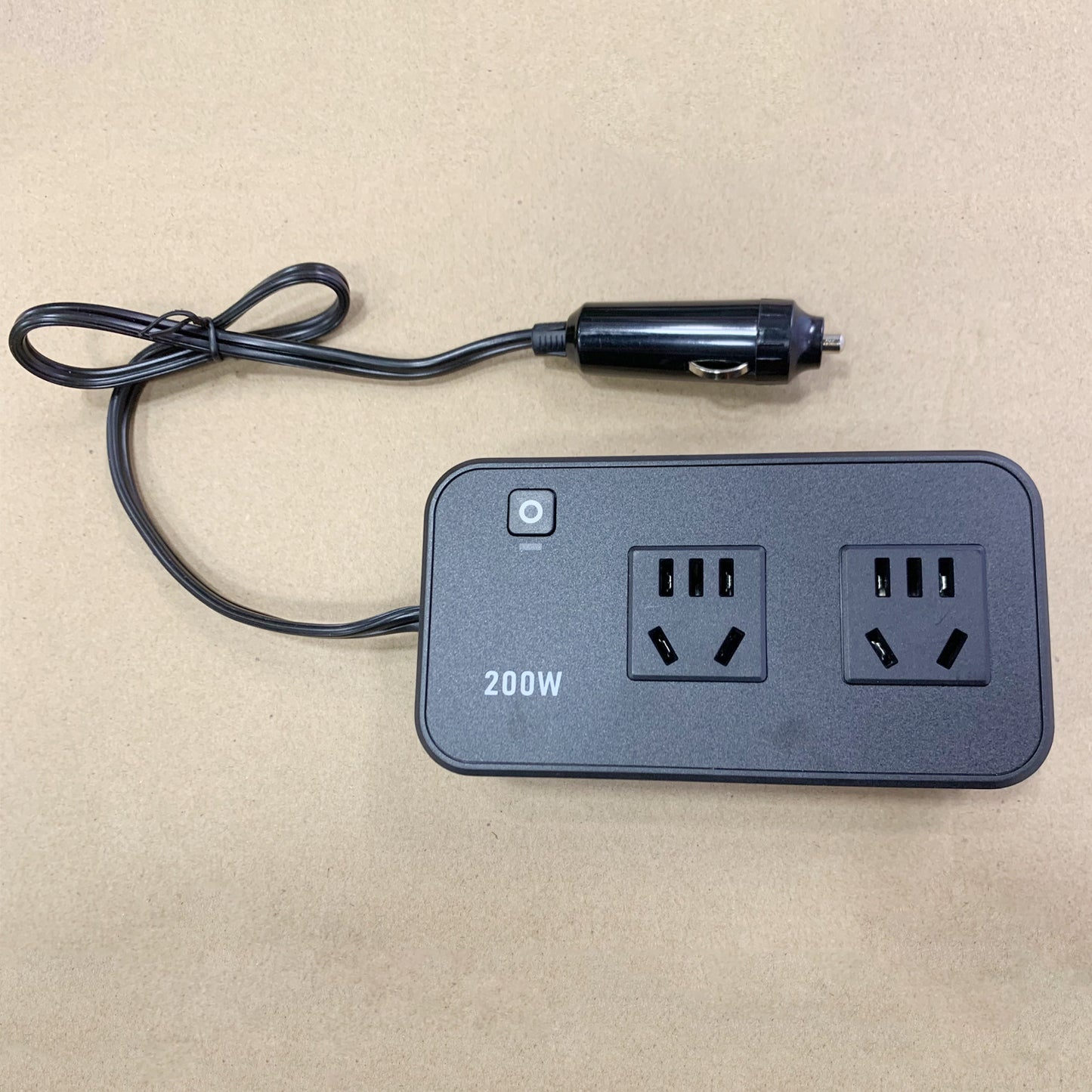 200W Car Inverter DC12V To AC110V Converter QC PD Fast Charge American Standard Socket