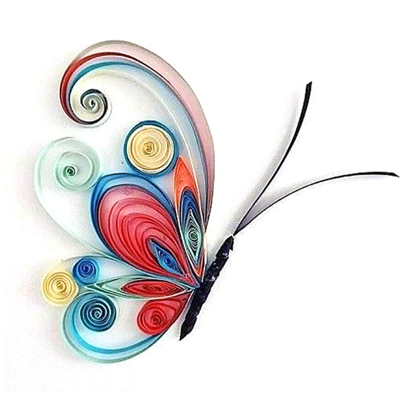 Quilted Paper Painting Material Package Slot Series Illustration Creative Handmade Set