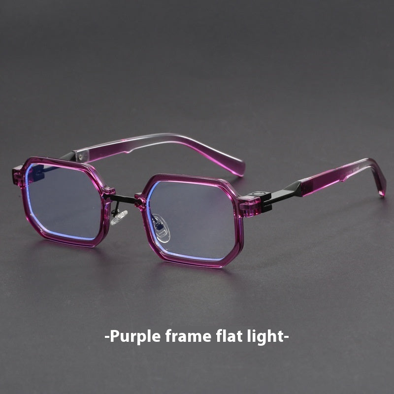 Retro Polygon Exquisite Sun Glasses Women