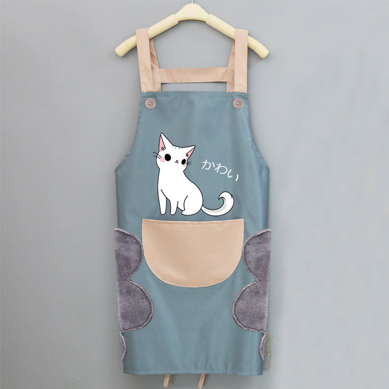 Waterproof And Oily Pet Bathing Clothes Bib For Men And Women