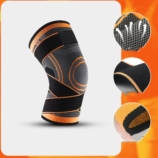 Knitted Sports Knee Protector Fitness Running Bandage