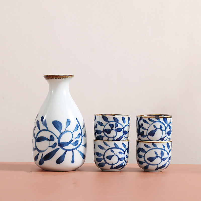 Heat-resistant Ceramic Liquor Sake Jug Set