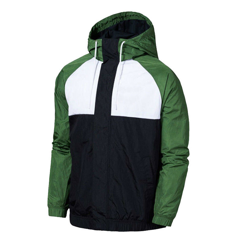Running windproof three-bar top