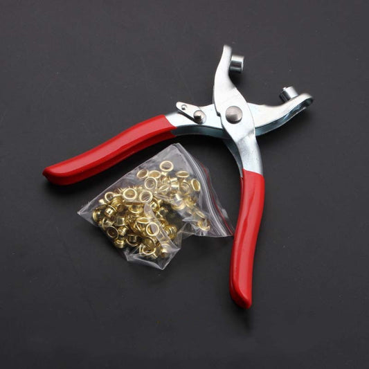 Chrome Impregnated Plastic Handle Shoe Eye Pliers Corns