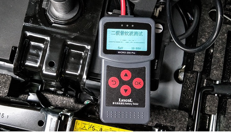 Car battery tester