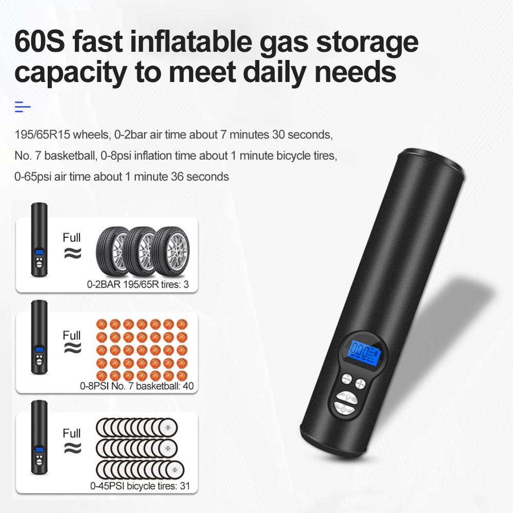 Wireless Car Air Pump Smart Portable Pump