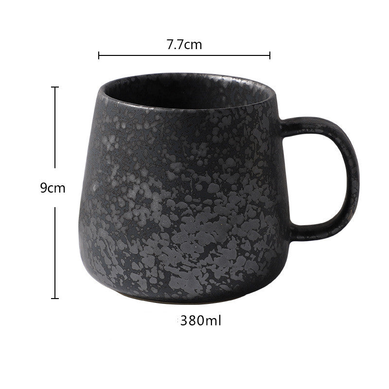 Underglaze Ceramic Mug Creative Hand-Painted Office Breakfast Milk Coffee Black Tea Water Cup