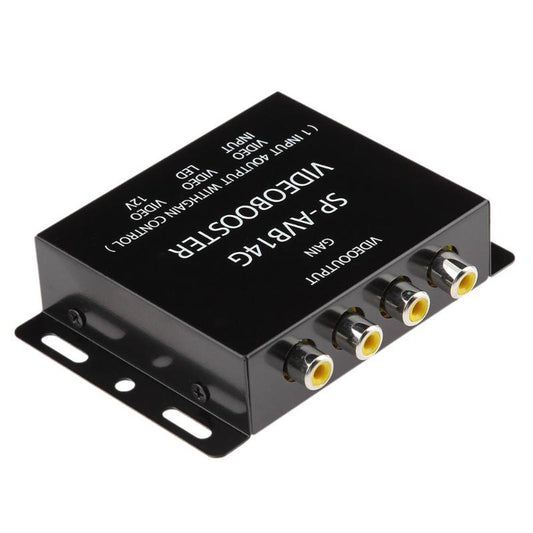 Video Splitter Av Video Splitter Car 4-Way Splitter One-In-Four Video Amplifier One-In And Four-Out