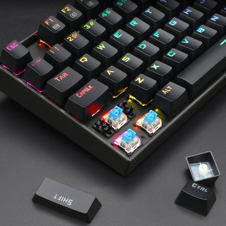 E-Sports Game 87-Key Mechanical Keyboard Green Axis