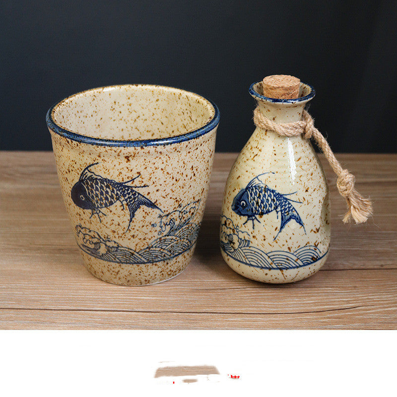 Japanese Style Sake Wine Dispenser Liquor Household
