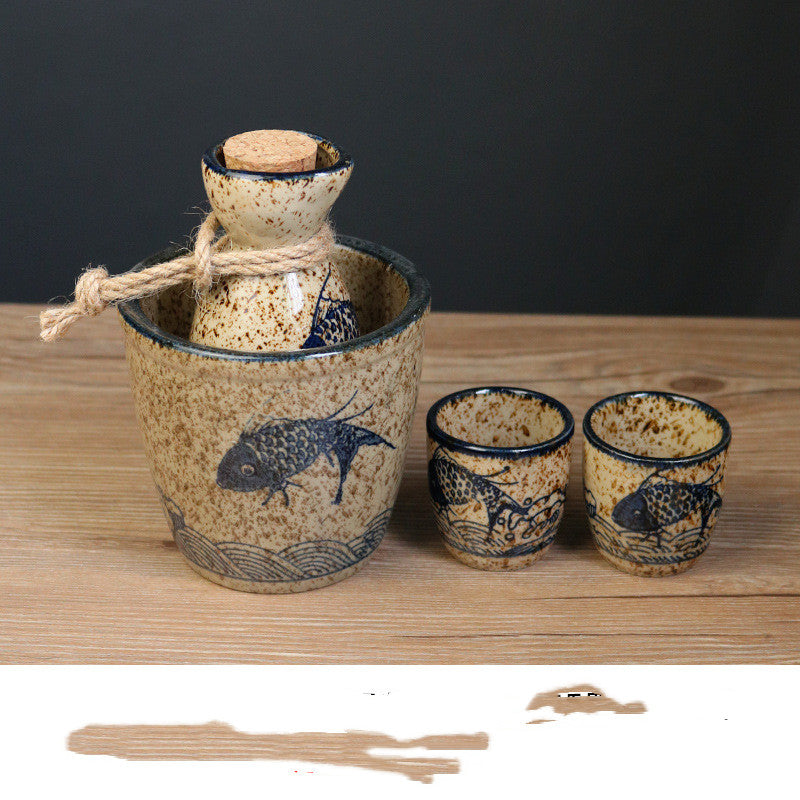 Japanese Style Sake Wine Dispenser Liquor Household