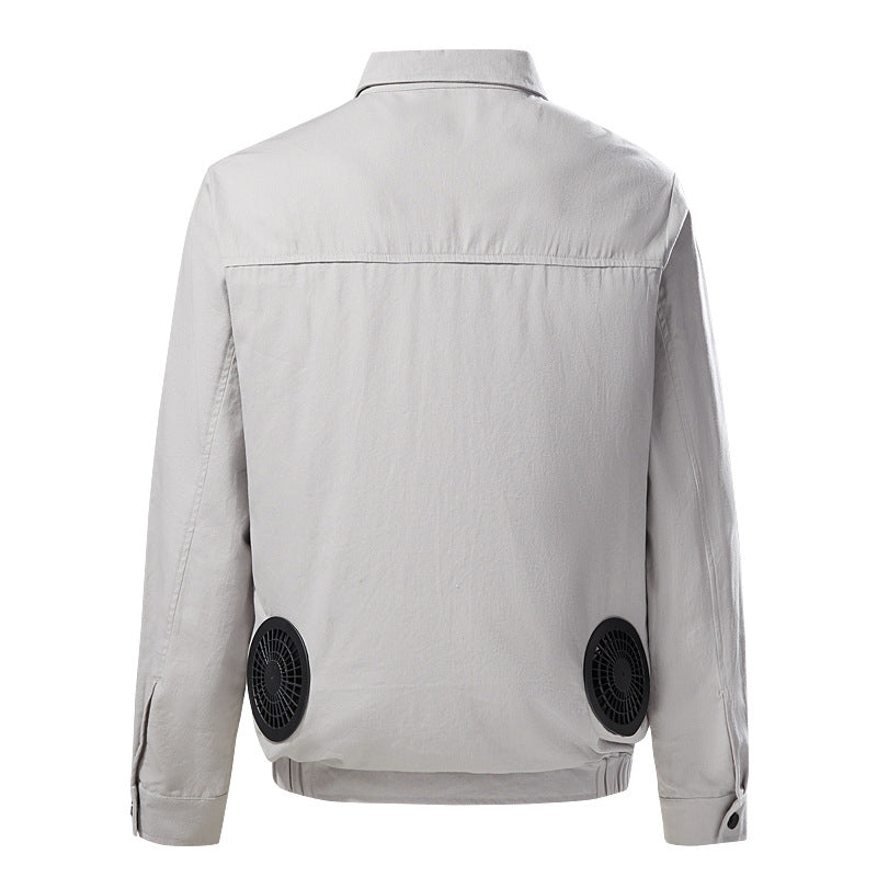 Fan Clothes Cooling Overalls Air-conditioning Clothes Refrigeration Site