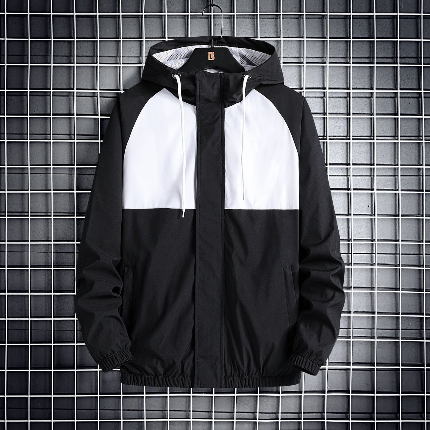 Running windproof three-bar top
