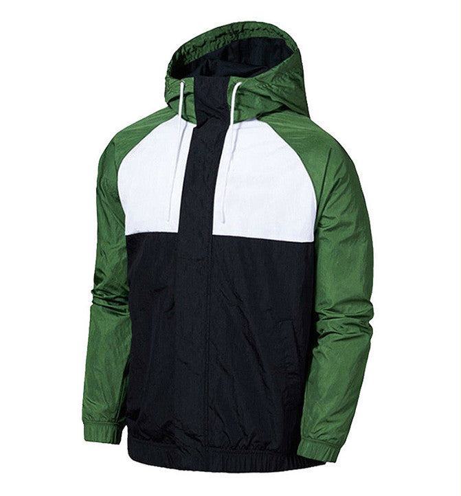Running windproof three-bar top