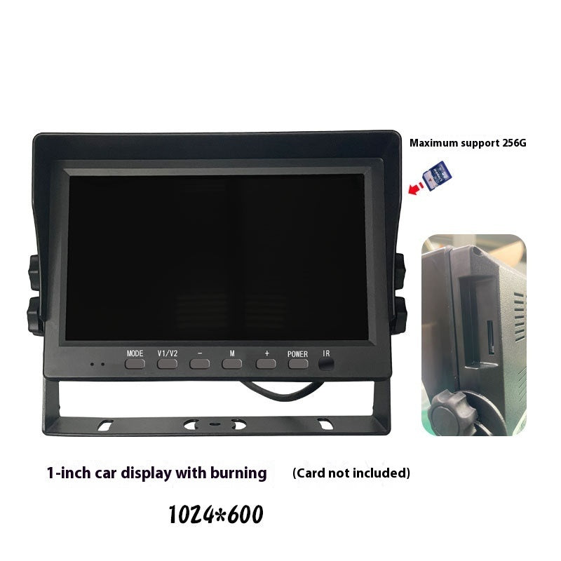 7-inch U-tape Frame-screen Recording Desktop VGA Car Monitor