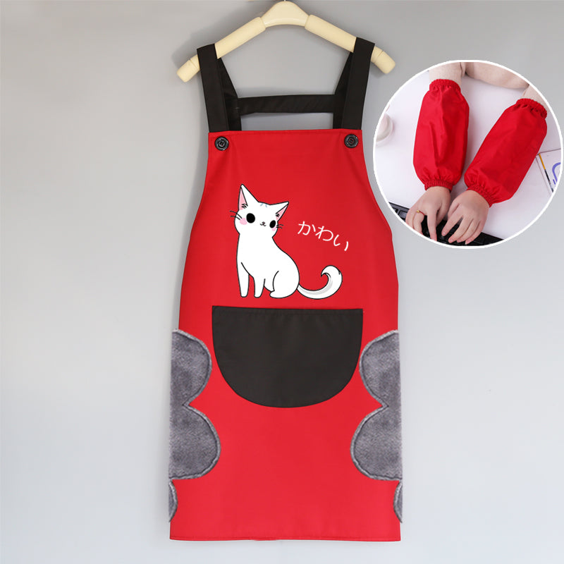 Waterproof And Oily Pet Bathing Clothes Bib For Men And Women