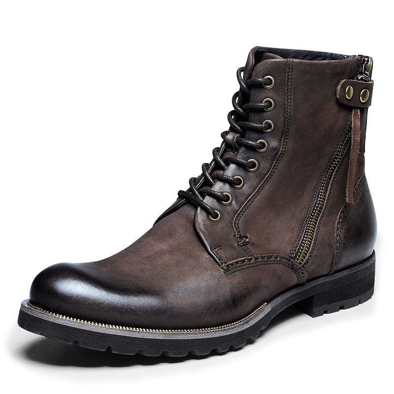 British style retro boots male Martin boots