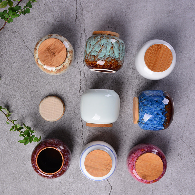 Mini tea pot ceramic sealed pot