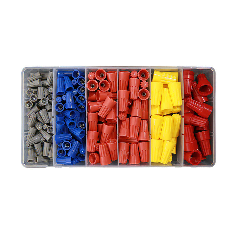 158PCS set spiral crimping cap