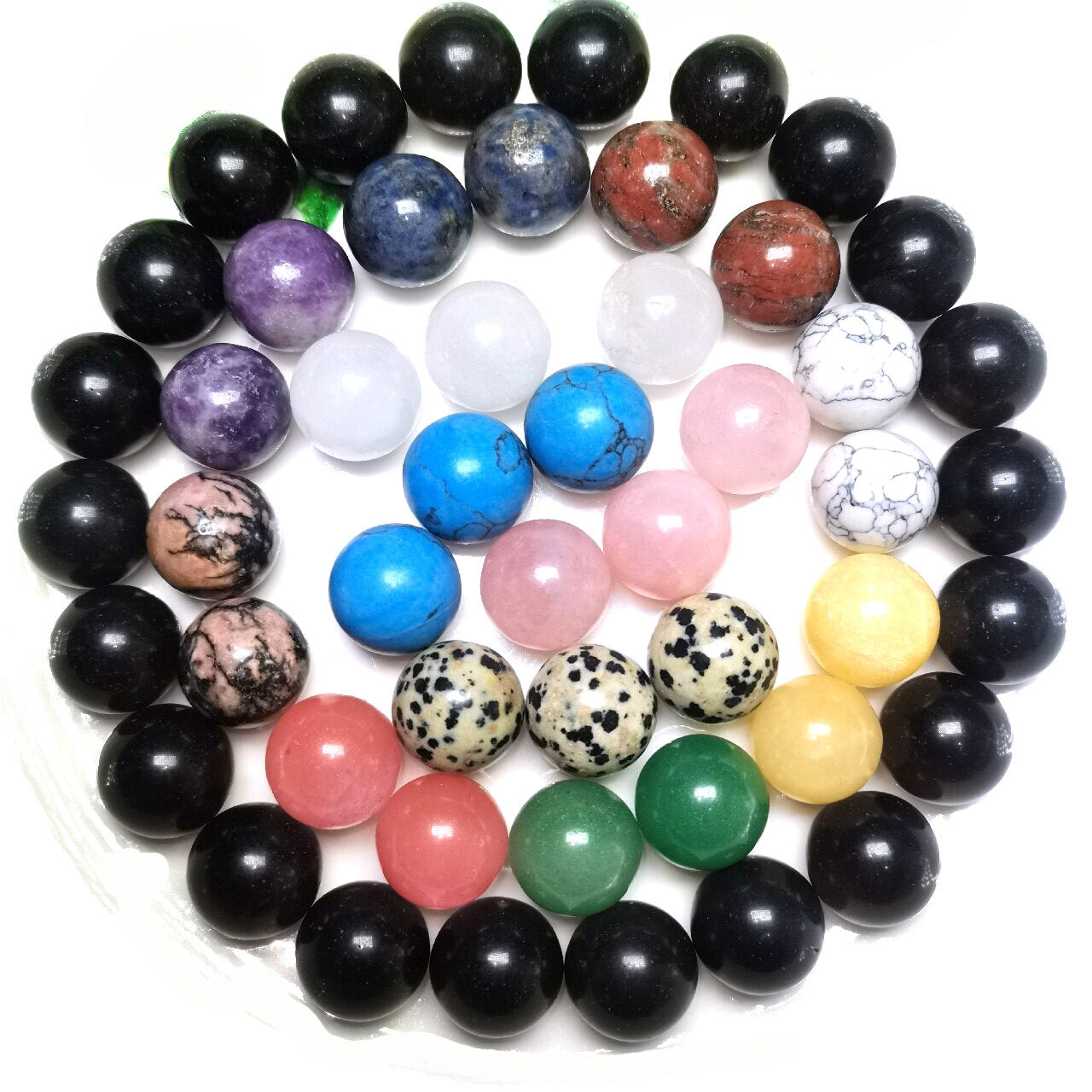 Natural Crystal Round Ball Without Holes