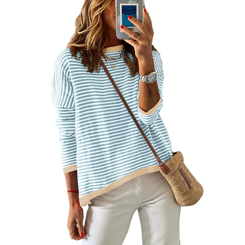 New Pure Cotton Knitted Sweater